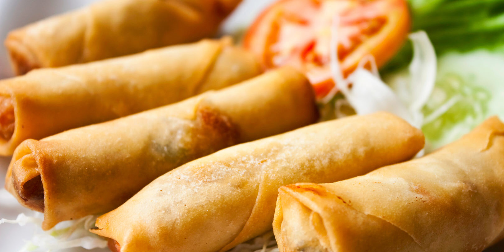 5 spring rolls from Holiday Gardens & Dodai Sushi