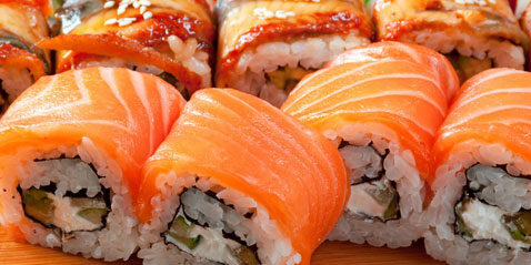 An order of red dragon roll